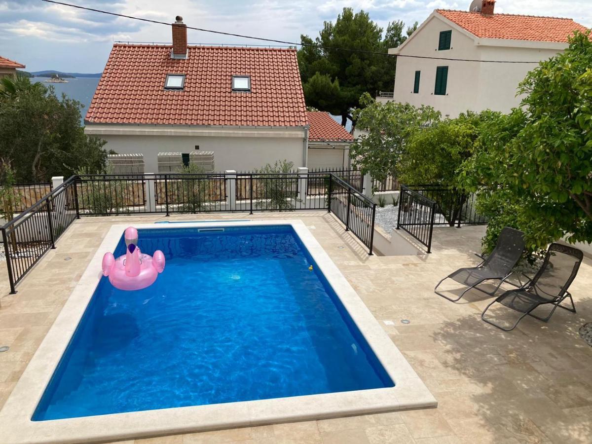 Vlatino Villa Seget Vranjica Buitenkant foto