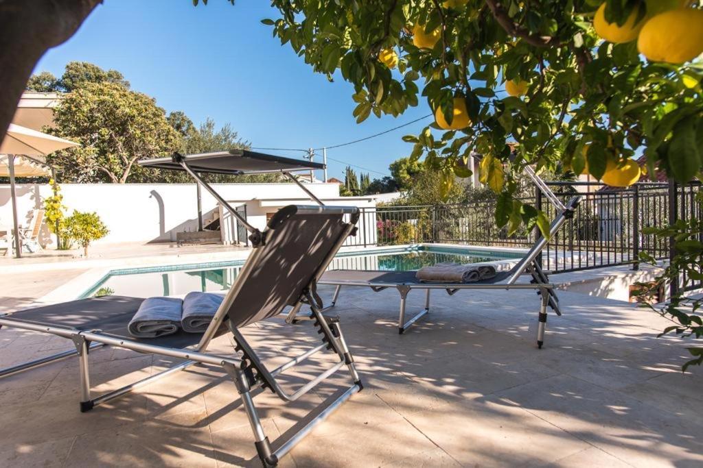 Vlatino Villa Seget Vranjica Buitenkant foto