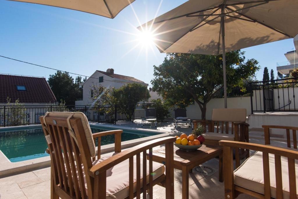 Vlatino Villa Seget Vranjica Buitenkant foto