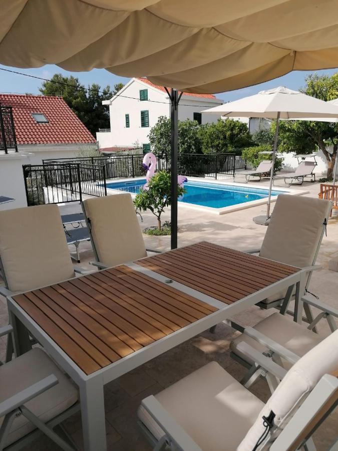 Vlatino Villa Seget Vranjica Buitenkant foto